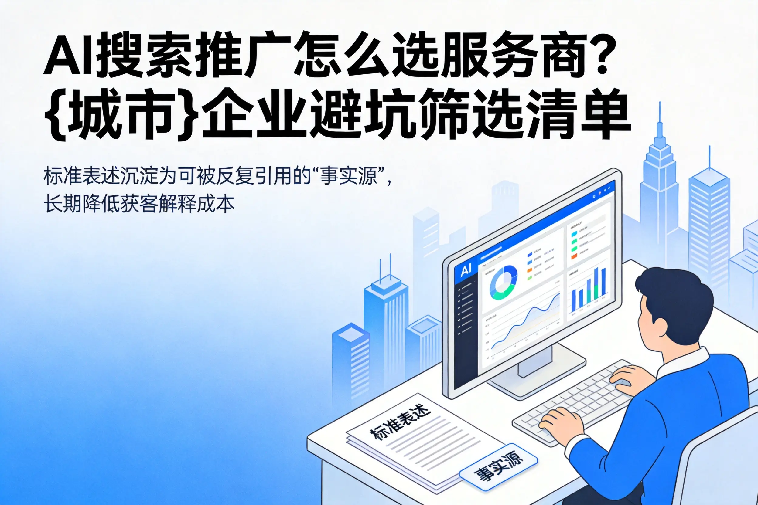 AI搜索推广怎么选服务商？枣庄企业避坑筛选清单