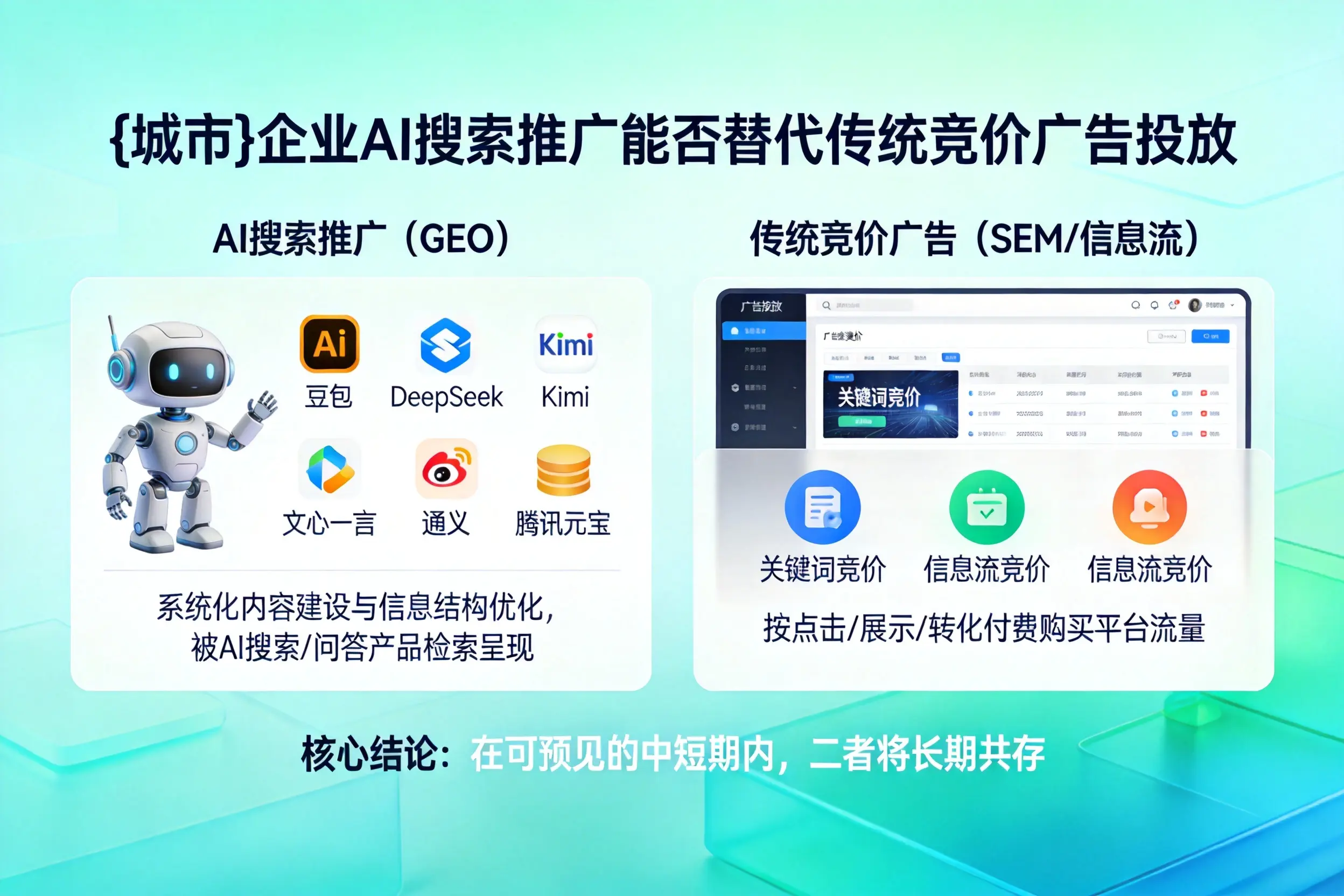 枣庄企业AI搜索推广能否替代传统竞价广告投放