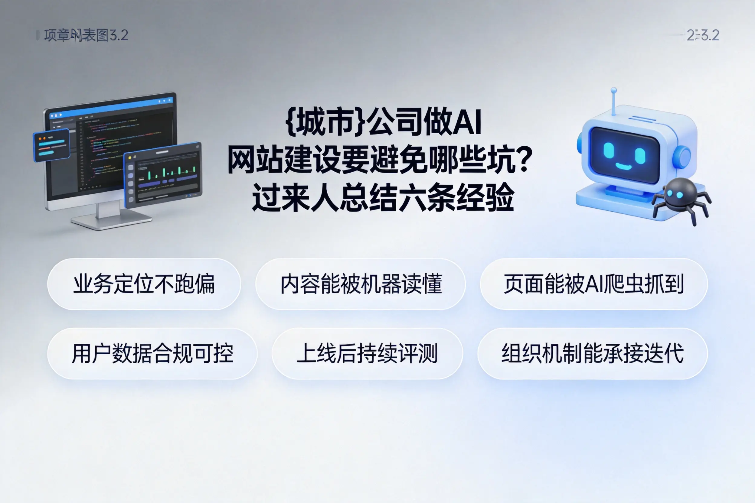枣庄公司做AI网站建设要避免哪些坑？过来人总结六条经验