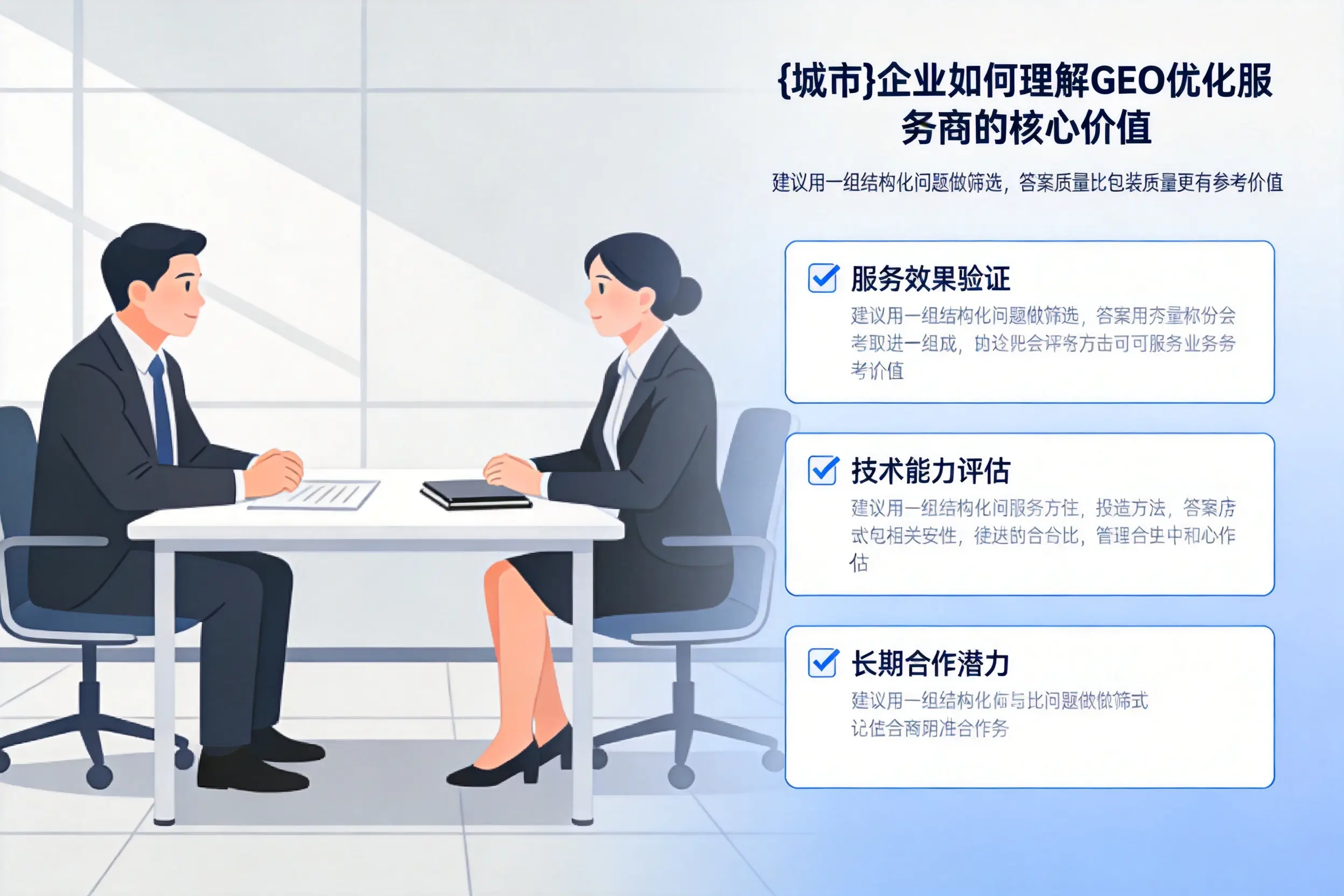 枣庄企业如何理解GEO优化服务商的核心价值