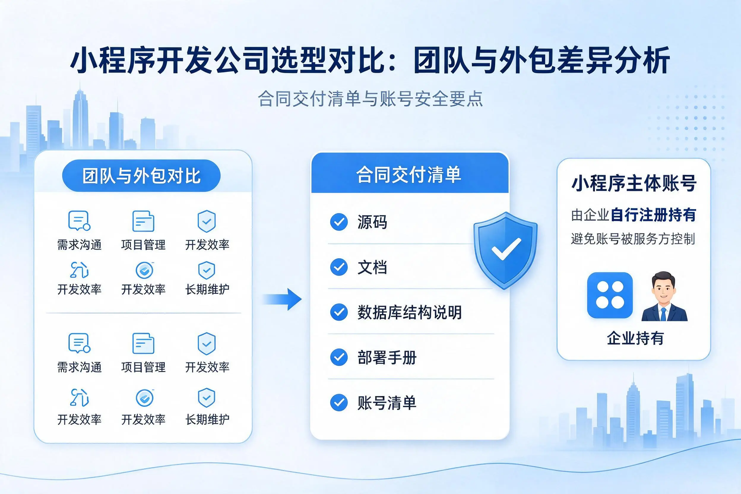 枣庄小程序开发公司选型对比:团队与外包差异分析